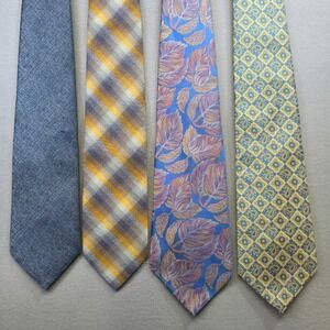 4 Wemlon by Wembley Men's Vintage Neck Ties